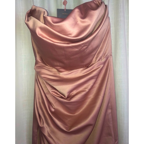 House of CB Adrienne Plush Dress. The dress is listed on the website for $299.00 - Picture 3 of 8